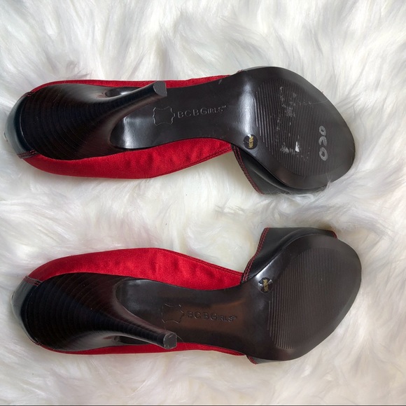 BCBGirls Peptoe Heels. - NWOT - Picture 7 of 10
